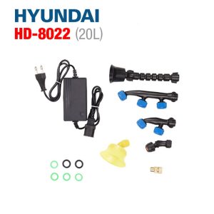 Bình xịt điện 2 bơm HYUNDAI HD-8022 (20 Lít, Ắc quy 12V - 12AH, bơm đôi) - Ảnh 4