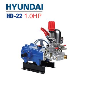 Đầu bơm Pít tông inox mạ Crom HYUNDAI HD-22 (1HP, Piston 22mm) - Ảnh 1