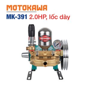 Đầu bơm MOTOKAWA MK-391 (2HP, Piston 30mm, Lốc dày) - Ảnh 3