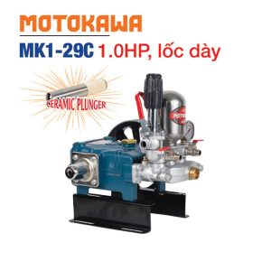 Đầu bơm pít tông sứ MOTOKAWA MK1-29C (1HP, Piston 22mm)