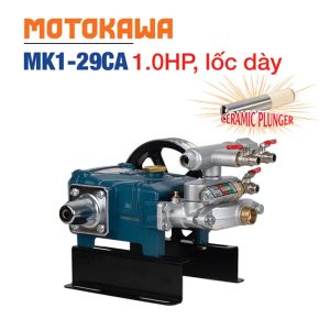 Đầu bơm pít tông sứ tự động MOTOKAWA MK1-29CA (1HP, Piston 22mm) - Ảnh 1