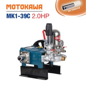 Đầu bơm pít tông sứ MOTOKAWA MK1-39C (2HP, Piston 30mm) - Ảnh 1