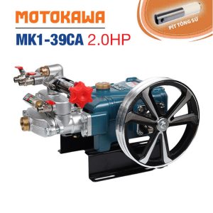 Đầu bơm pít tông sứ tự động MOTOKAWA MK1-39CA (2HP, Piston 30mm) - Ảnh 1