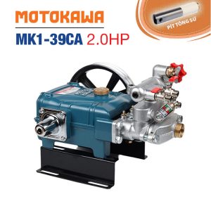 Đầu bơm pít tông sứ tự động MOTOKAWA MK1-39CA (2HP, Piston 30mm) - Ảnh 2