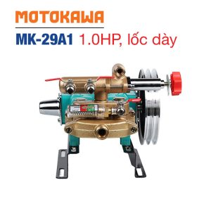 Đầu bơm tự động MOTOKAWA MK-29A1 (1HP, Piston 22mm, Lốc dày) - Ảnh 3