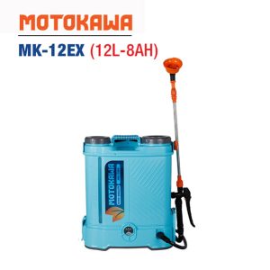 Bình xịt điện có đảo thuốc MOTOKAWA MK-12EX (12 Lít, 12V - 8AH)