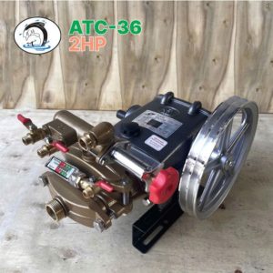 Đầu bơm tự động pít tông sứ Cá Heo ATC-36 (2HP, Piston 30mm) - Ảnh 2