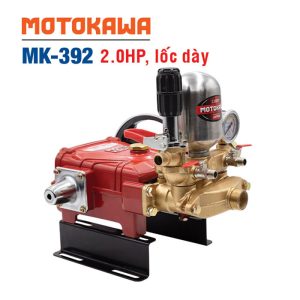 Đầu bơm MOTOKAWA MK-392 (2HP, Piston 30mm, Lốc dày) - Ảnh 1