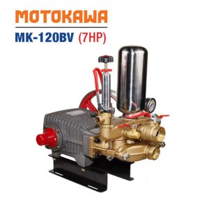Đầu bơm MOTOKAWA MK-120BV (7HP, Piston 38mm) - Ảnh 1