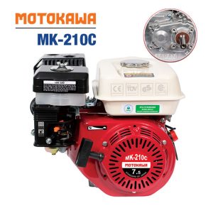 Động cơ nổ 7.5HP MOTOKAWA MK-210C (Tua chậm 1800 Vòng/phút) - Ảnh 1
