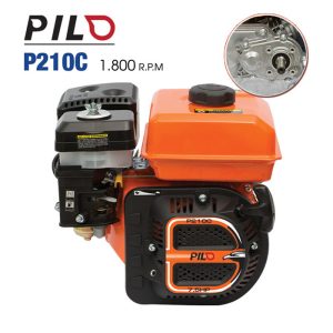 Động cơ nổ 7.5HP PILO P-210C (Tua chậm 1800 Vòng/phút) - Ảnh 2