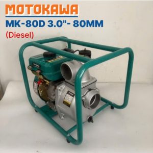 Máy bơm nước động cơ dầu Diesel MOTOKAWA MK-80D (5HP, Ống 80mm) - Ảnh 2