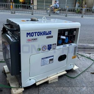 Máy phát điện cách âm động cơ dầu Diesel MOTOKAWA MDG-6800SE (5.5KW, Có đề) - Ảnh 14