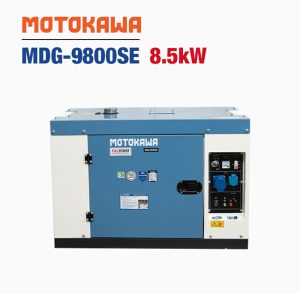 Máy phát điện chạy dầu cách âm MOTOKAWA MDG-9800SE (8.5KW, Có đề)